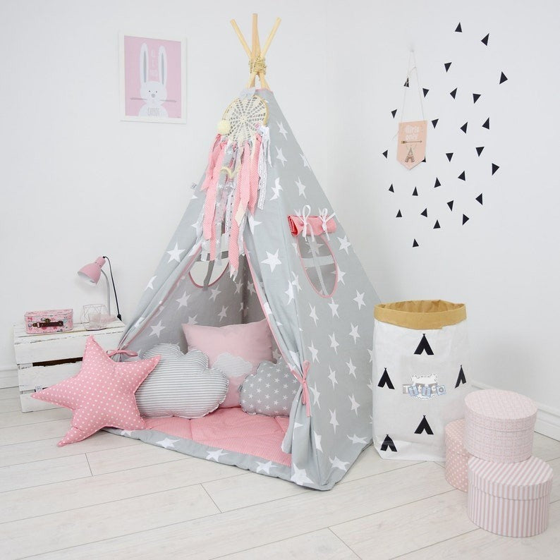 Cabana Teepee Rosa