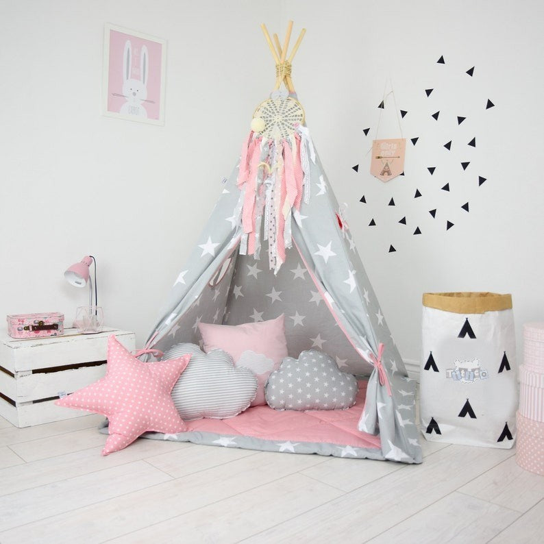 Cabana Teepee Rosa