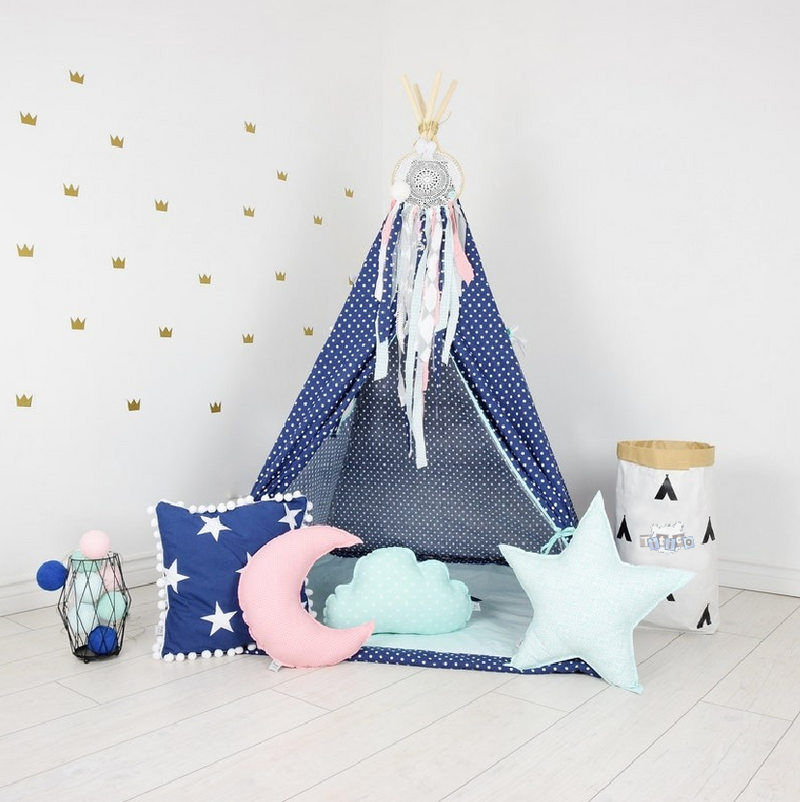 Cabana Teepee Estrelinha Azul