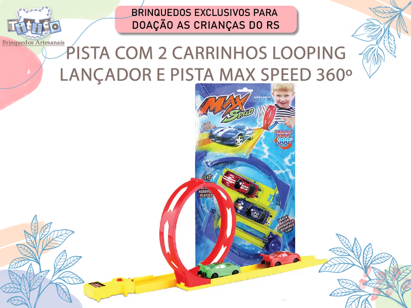 Pista com 2 Carrinhos