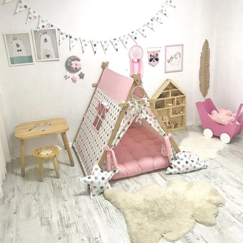 Cabana Infantil Rosa