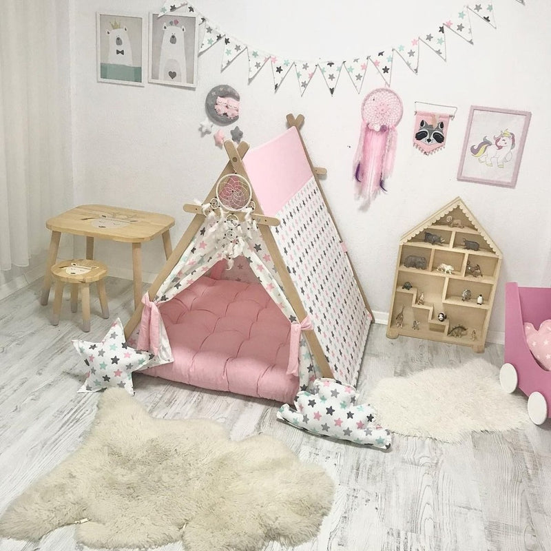 Cabana Infantil Rosa