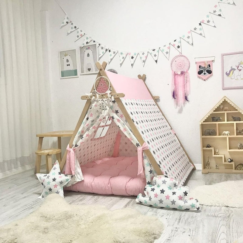 Cabana Infantil Rosa